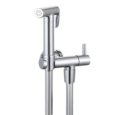 Idroscopino Wc Doccetta Ottone Portatile ShutOff Monogetto Con Leva Ogomondo Kit