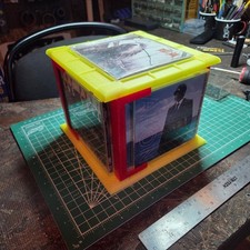 16 CD Compact Disc custodia supporto media rack organizer