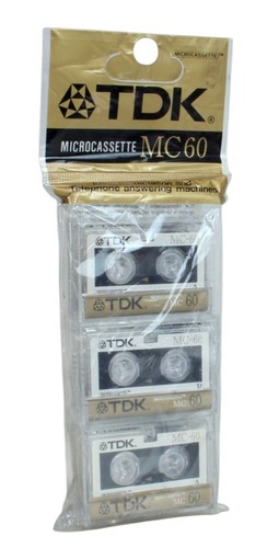 Tdk lot microcassette - lot,
