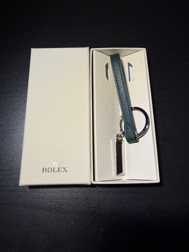 Rolex keyring with green - keyring,