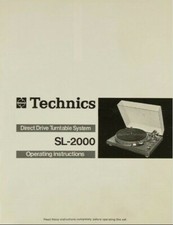Technics SL-2000 Sistema