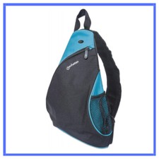 Zaino zainetto monospalla uomo donna piccolo Manhattan porta pc e tablet tessuto