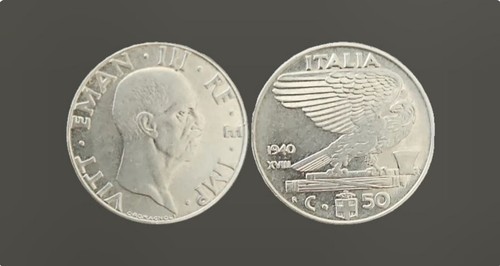 Italia centesimi 1940 - italia,