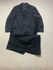 Completo da uomo, Paul Taylor , colore blu gessato, tg. 52 IT