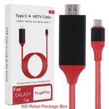 Cavo adattatore da telefono tipo C a HDMI TV HDTV per PC Samsung Galaxy S8 S9 S10+ S20