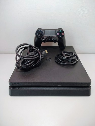 Sony playstation slim 500gb - playstation, 4