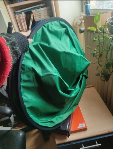 Green screen pieghevole