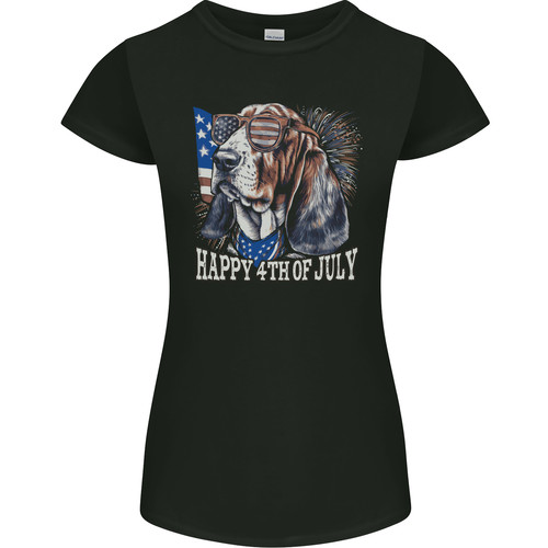 Shirt donna bassett hound - t-shirt,