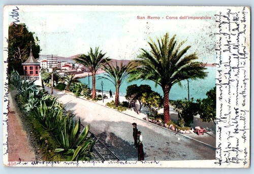 Cartolina sanremo liguria - cartolina,