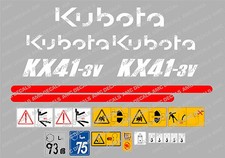 Kubota kx41 mini escavatore - kubota, kx41-3v