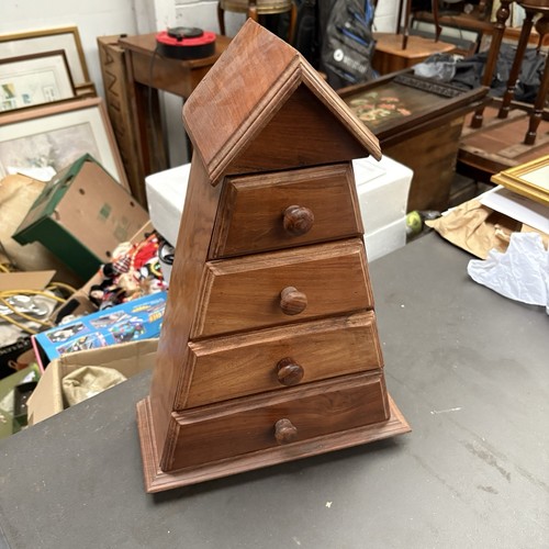 Cassettiera vintage legno - vintage, in