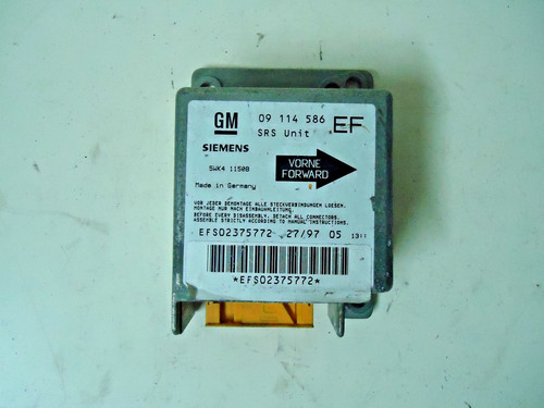09114586 centralina airbag - 09114586, ef