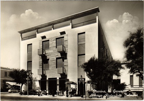 Cpa gorizia albergo - ak,