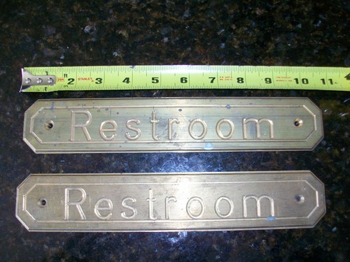 Pair solid brass - -,