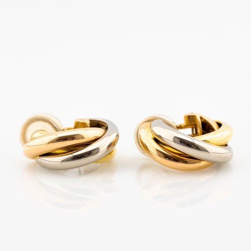 Orecchini cartier trinity oro - orecchini,
