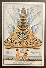 VECCHIA CARTOLINA ILLUSTRATORE