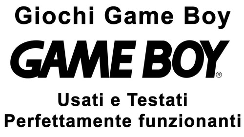 Lotto giochi game boy - giochi,
