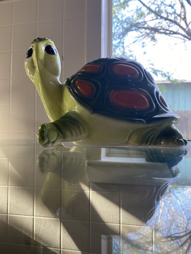 Lefton ceramic turtle coin - lefton,
