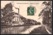 CPA Tronville, L´usine à ciment 