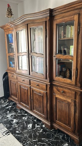 Coppia mobili noce massello - coppia,