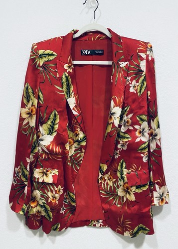 Blazer zara donna - medio, rosso