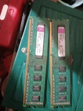 QTY 2 Kingston 4GB DDR3