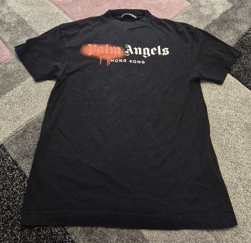 Shirt spray arancione palm - t-shirt,