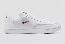 CT1726-100 Nike Court Vintage Premium scarpe sportive da uomo bianco/arancione