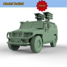 1/144 Kit Modellino Militare Russia 9P163-3 Kornet-Em Veicolo Corazzato