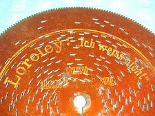 Loreley piastra di latta 14,5