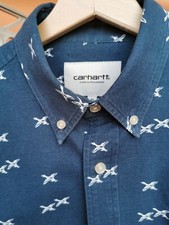 Carhartt camicia donna taglia S veste perfetta colore Blue 