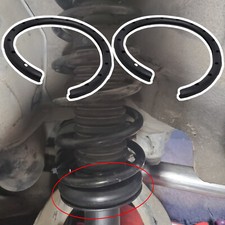 2X Manicotto Isolatore Gomma Silenziatore Molla Ammortizzatore Sterzo Sospensione Anteriore