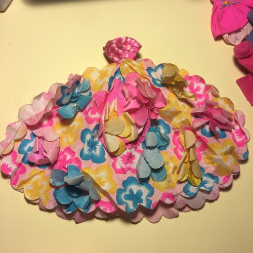 Vestito barbie fiori double - vestito,