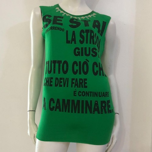 Denny rose maglia verde - maglia,