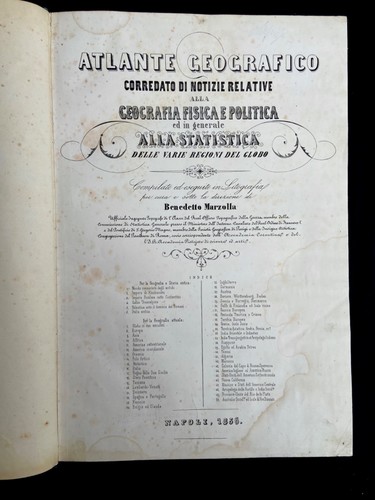 Benedetto marzolla atlante - benedetto,