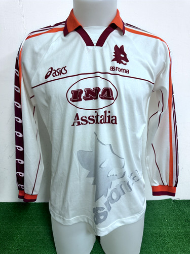 Maglia roma match worn - maglia, no