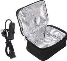 Riscaldato Lunch Box Forno Portatile, USB Ricarica Borsa Riscaldante per Aliment