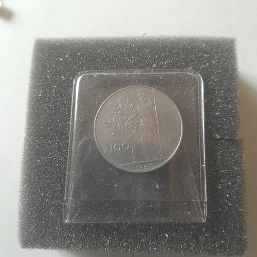 100 lire minerva 1960 - minerva,