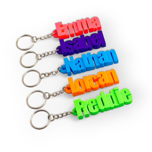 Personalised keyring - keyring,