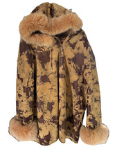 RARA GIACCA LUNGA MIMETICA