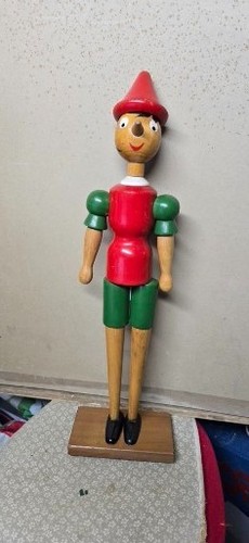 Pinocchio legno vintage - pinocchio, in