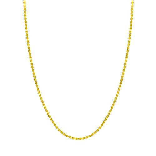Collana catena specchio - , ovale