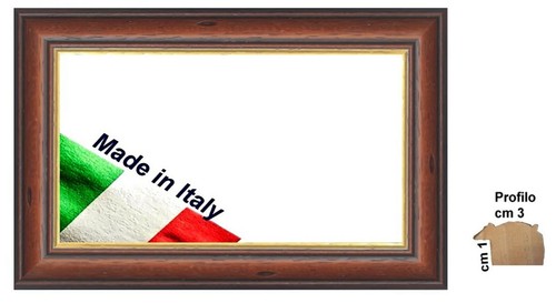 Cornice noce rustica - cornice,