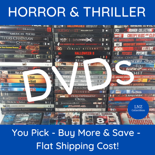 Horror dvds thriller - horror,
