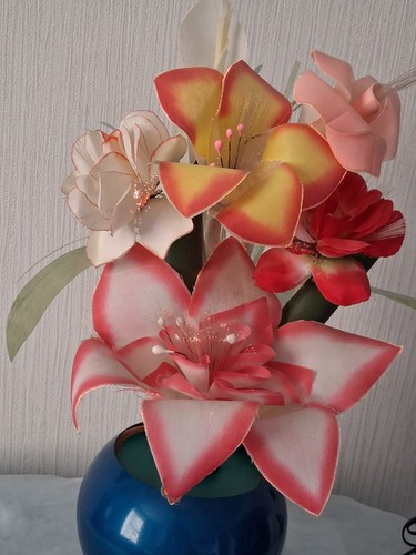 Vintage fibre optic flower - vintage,