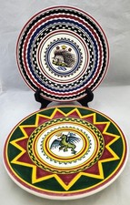 Palio di Siena Plates Istrice
