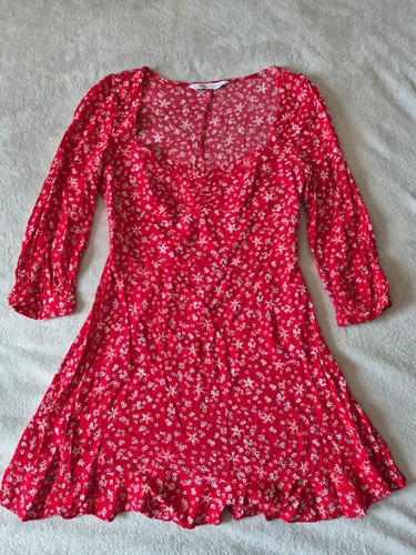 Zara mini abito donna - , rosso
