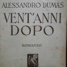 Libro antico Vent'anni dopo-