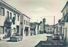 n639 cartolina lodi vecchio via roma bella animata