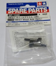 Tamiya TRF417 Assi ruota (2 pezzi) NUOVO 51445 M07 M08 XV02 XM01 TRF419 TRF418 TA07